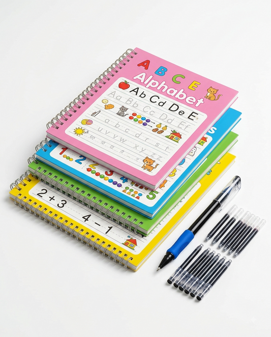 Magic Practice Copybook (4 Book + 10 Refill) (A-127)